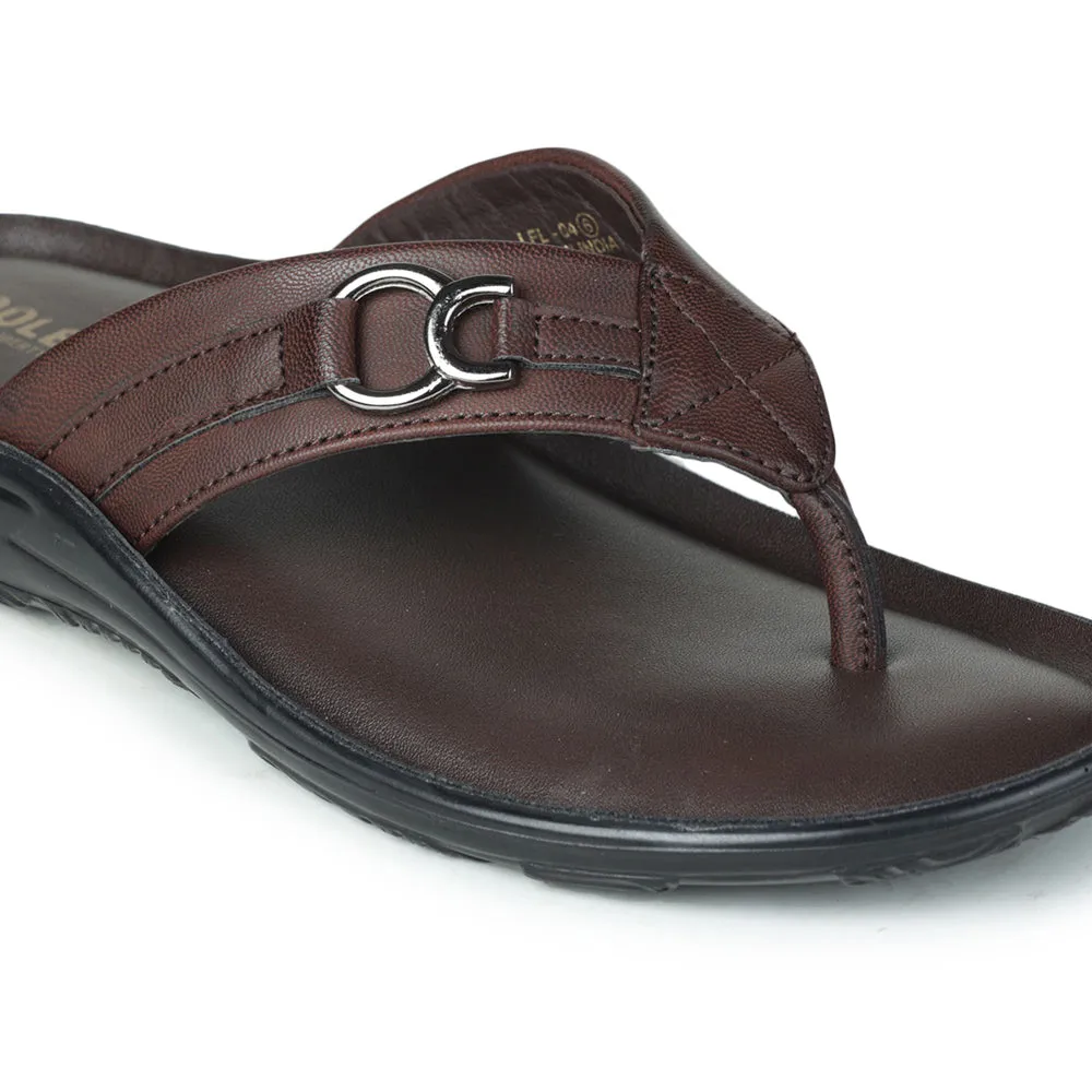 Coolers Casual (Brown) Slipper For Men LFL-04 By Liberty