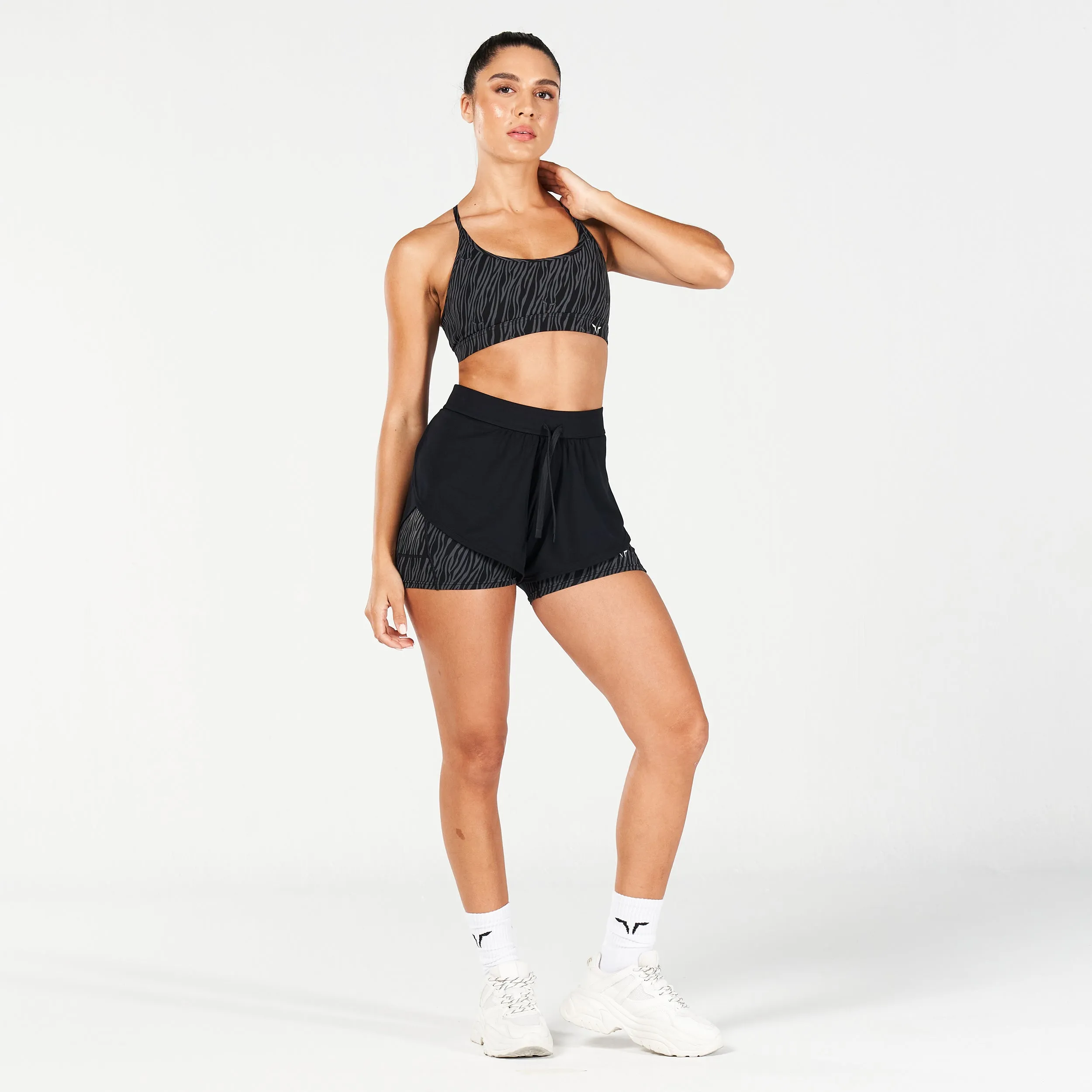 Core 2-in-1 Wild Shorts - Black