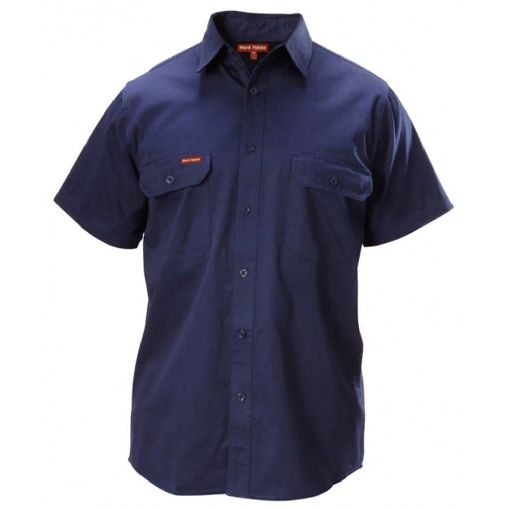 Cotton Drill Short Sleeve Shirt Y07510