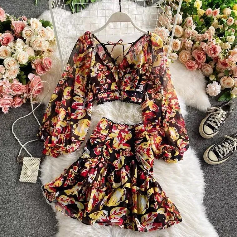 Delma Floral Coord Set