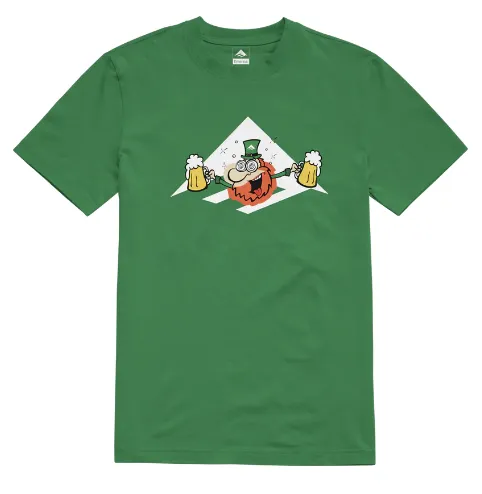 EMERICA - LEPRECHAUN TRIANGLE TEE - Kelly Green