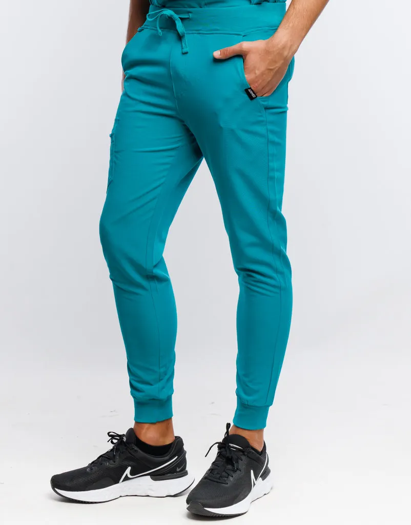 Essential Jogger Scrub Pants - Sydney Teal