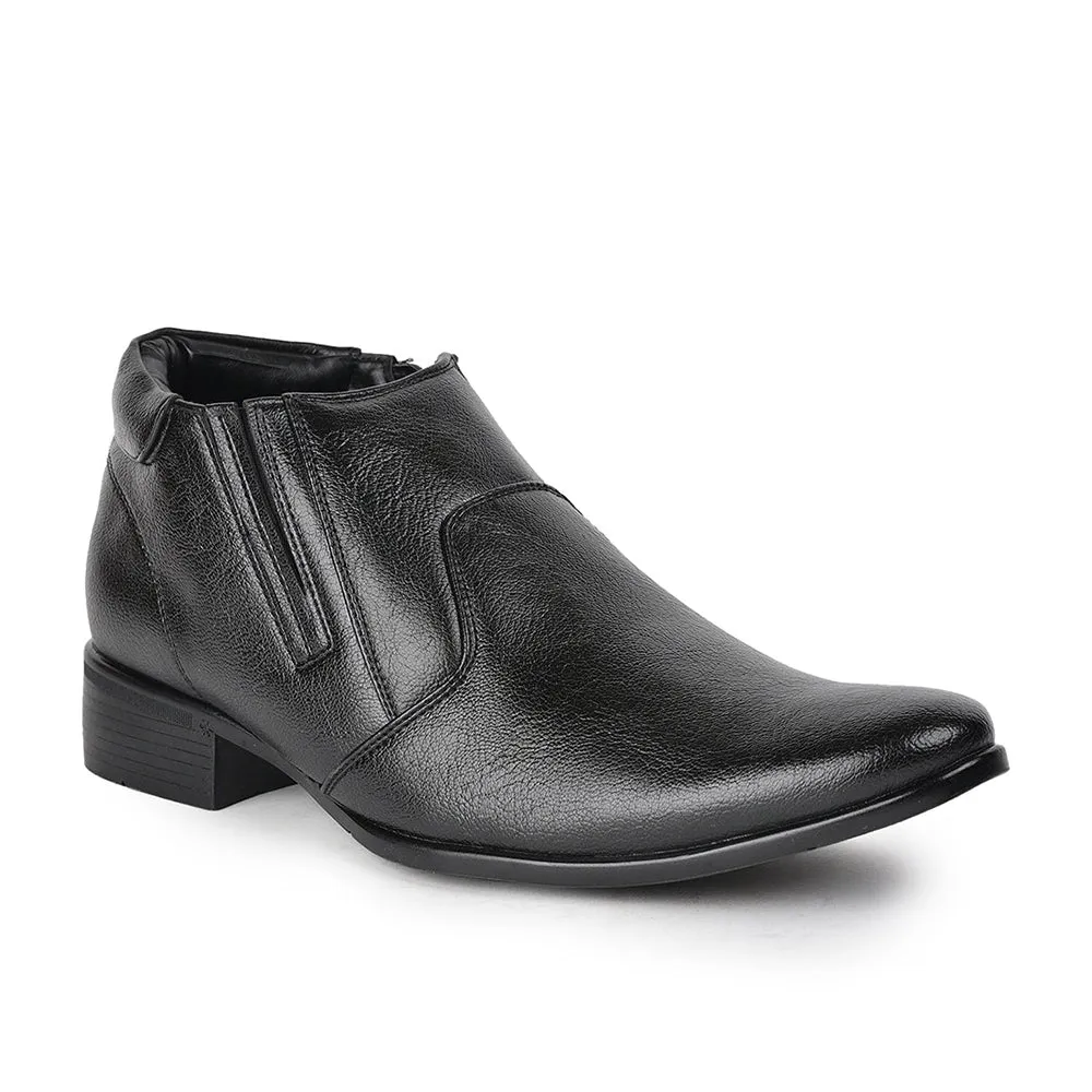 Fortune (Black) Ankle Boots For Men A1-07 By Liberty