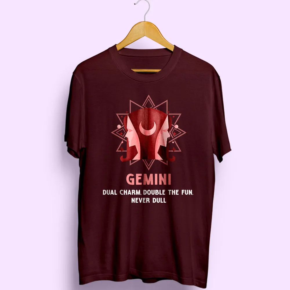 Gemini Half Sleeve T-Shirt