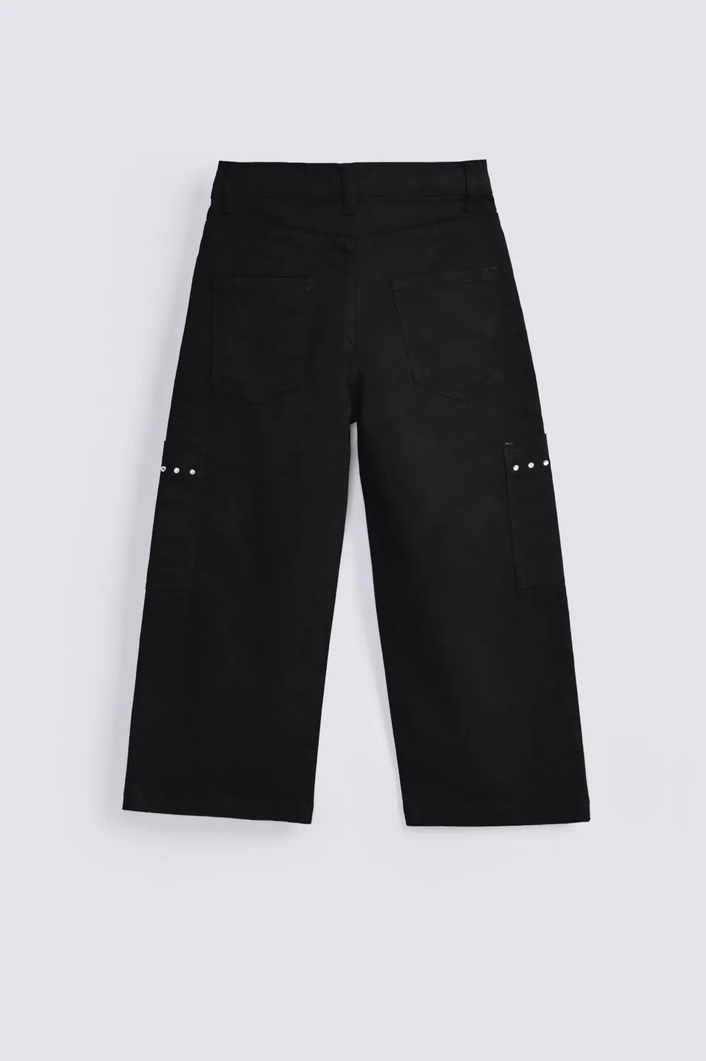 GIRLS EMBELLISHED TROUSERS WITH POCKET