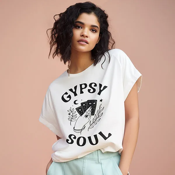 Gypsy Soul Graphic Tee Shirt (Wholesale)