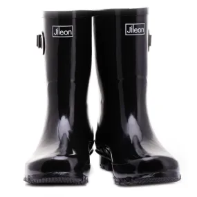 Half Height Wellies - Wide Foot & Ankle - Easy to Slip On and Off