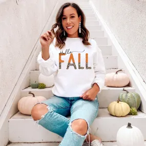 Hello Fall Crewneck Sweatshirt