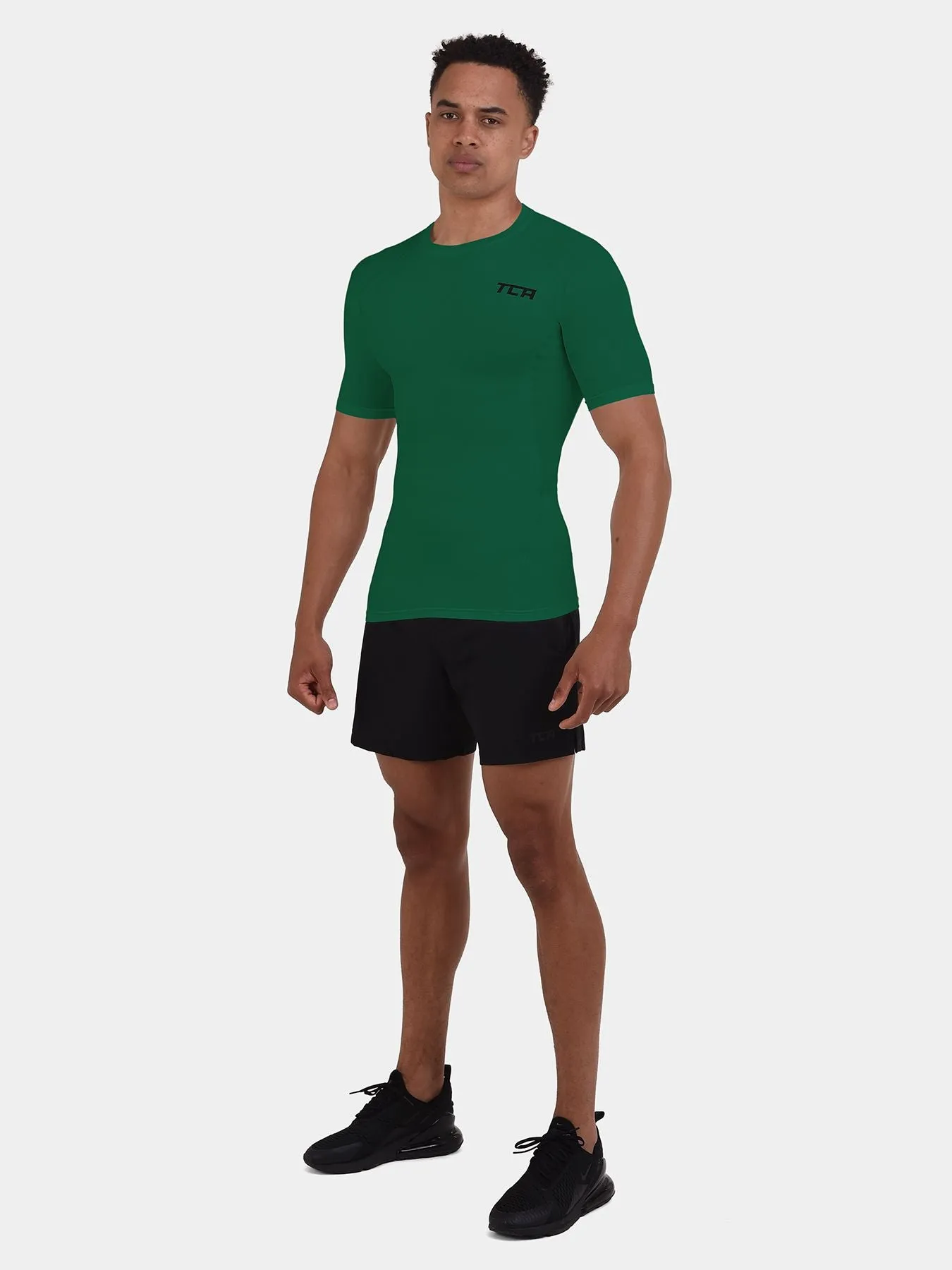 Hyperfusion Compression Base Layer Short Sleeve Crew Neck For Men