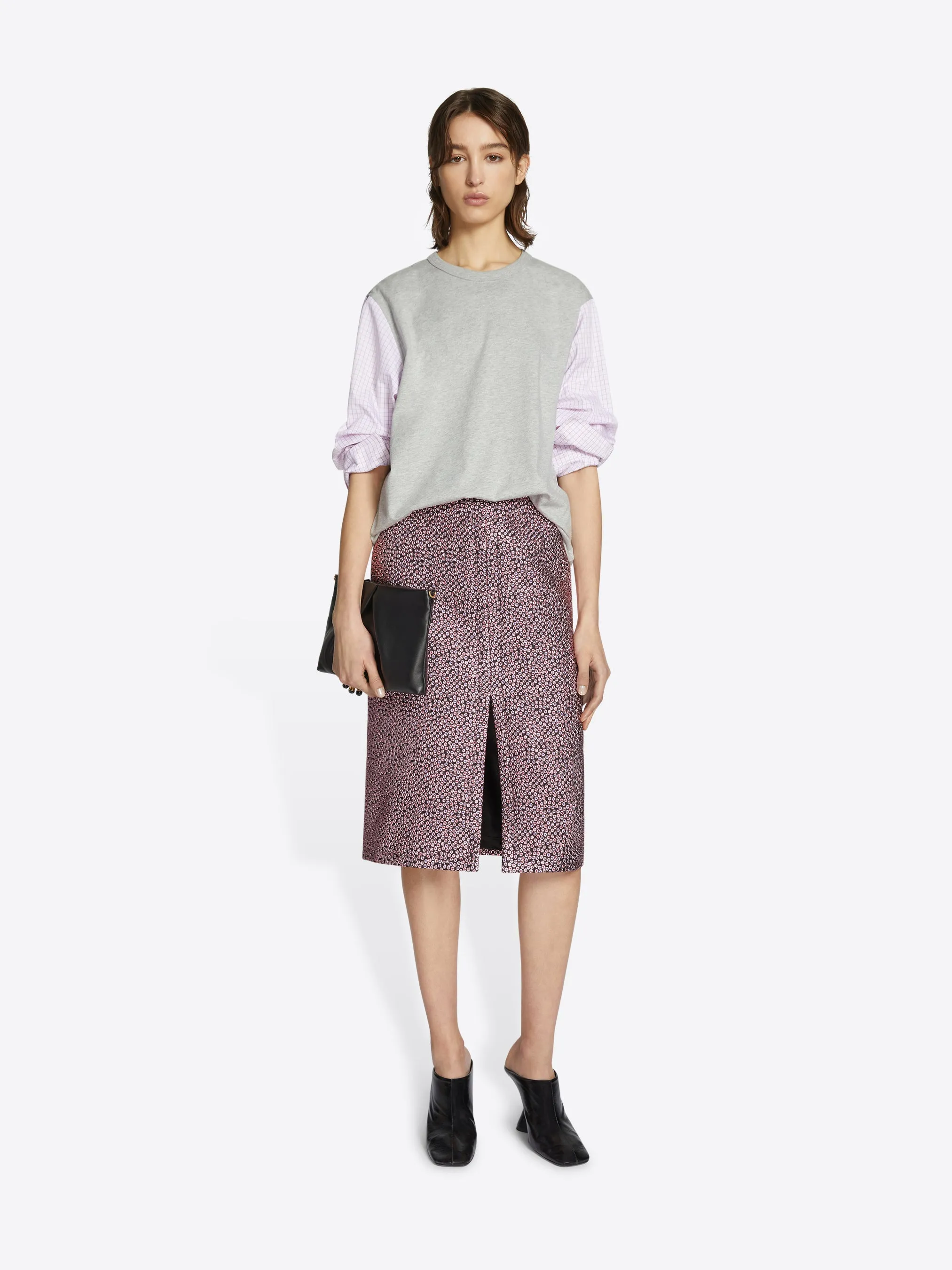 Jacquard skirt