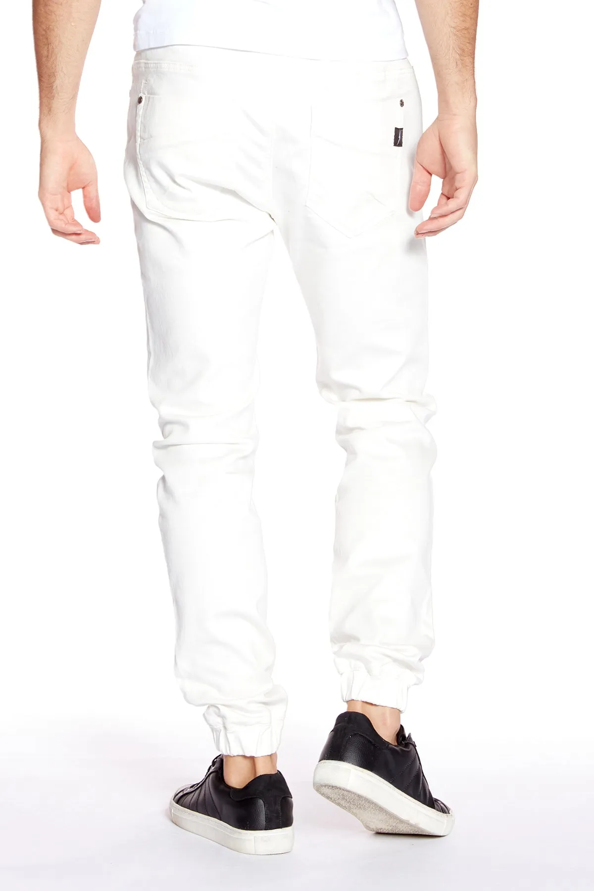 JAGGER - 5 Pocket Soft French Terry Classic Jogger - Off White