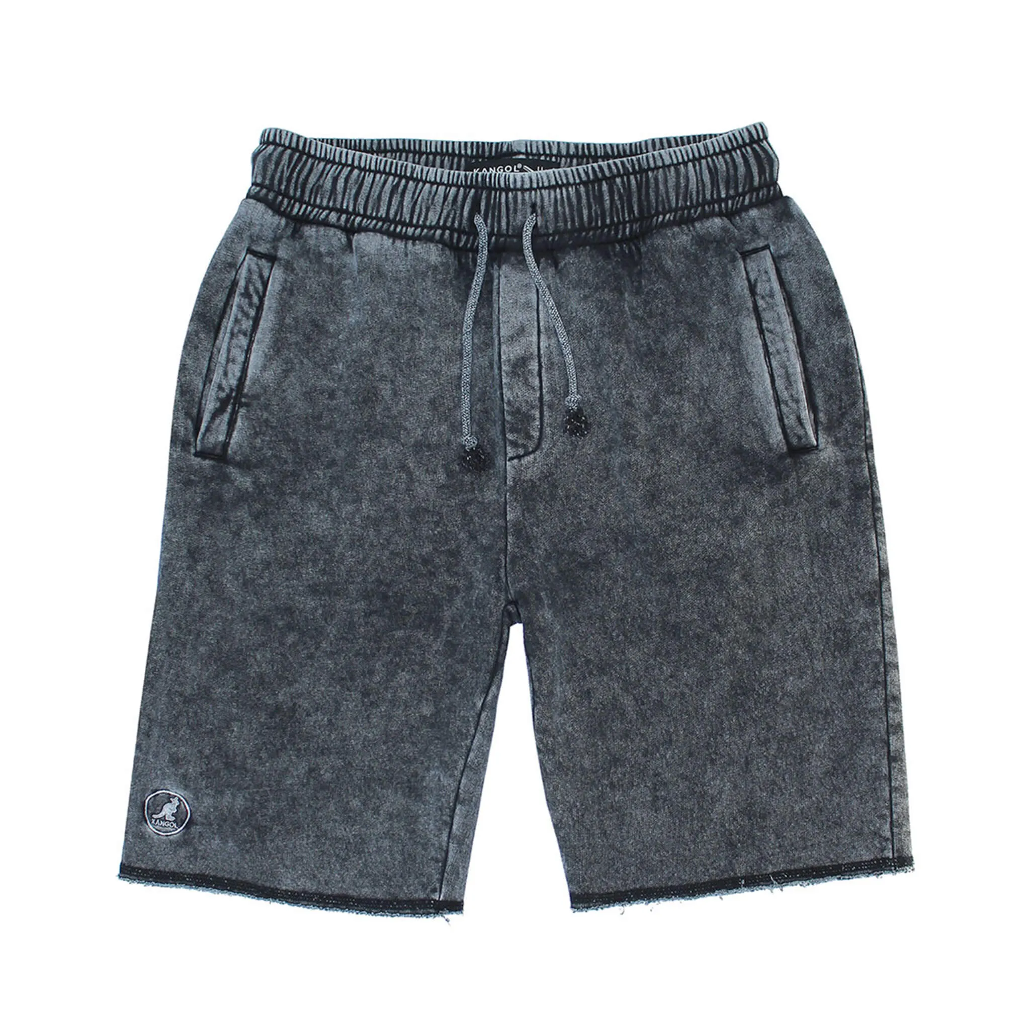 Kangol Acid Wash EMB Shorts