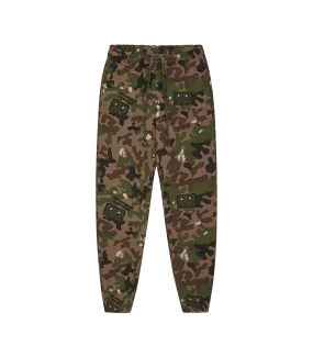 KIDS CAMO SWEATPANTS - BROWN CAMO