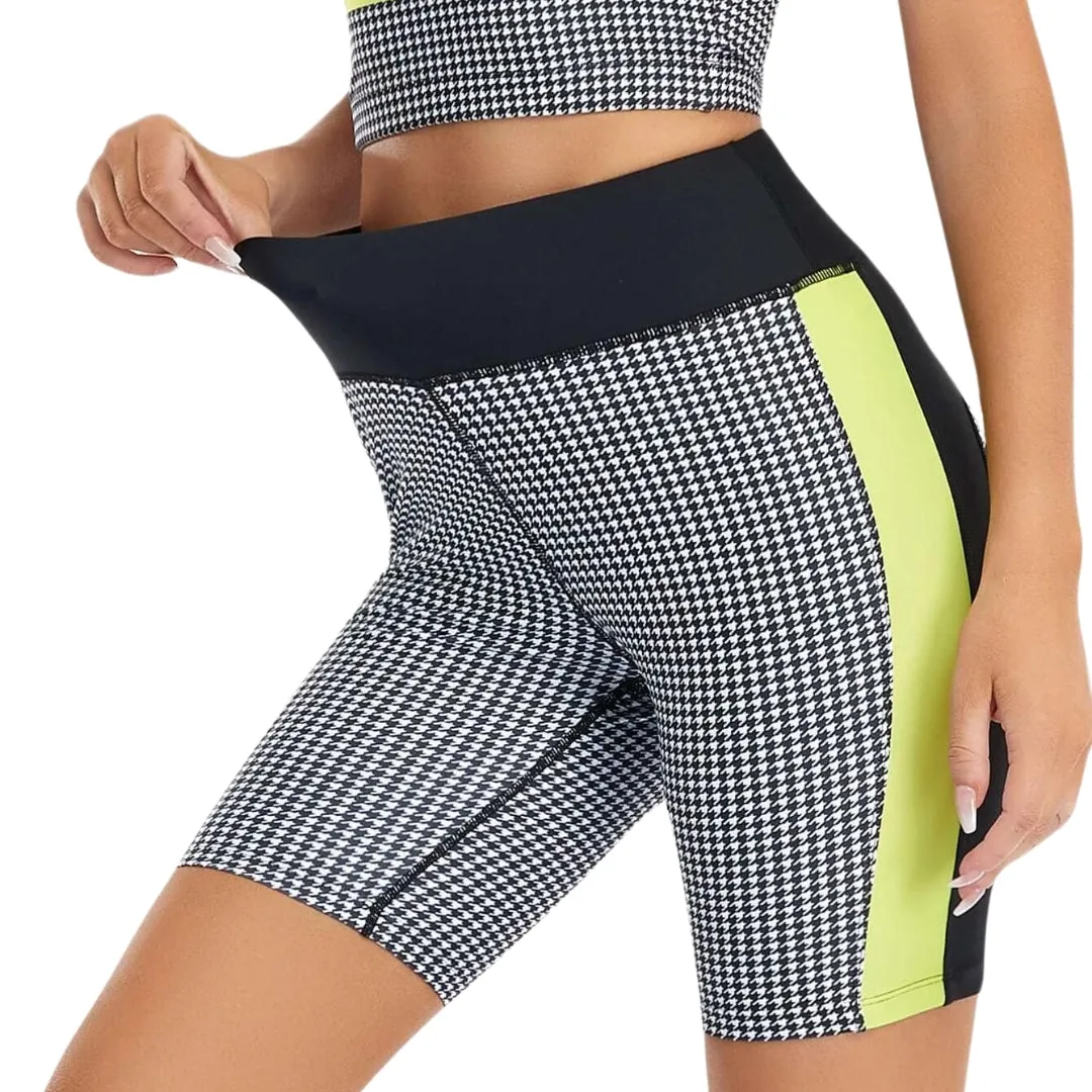 Liliana Side Stripe Workout Shorts