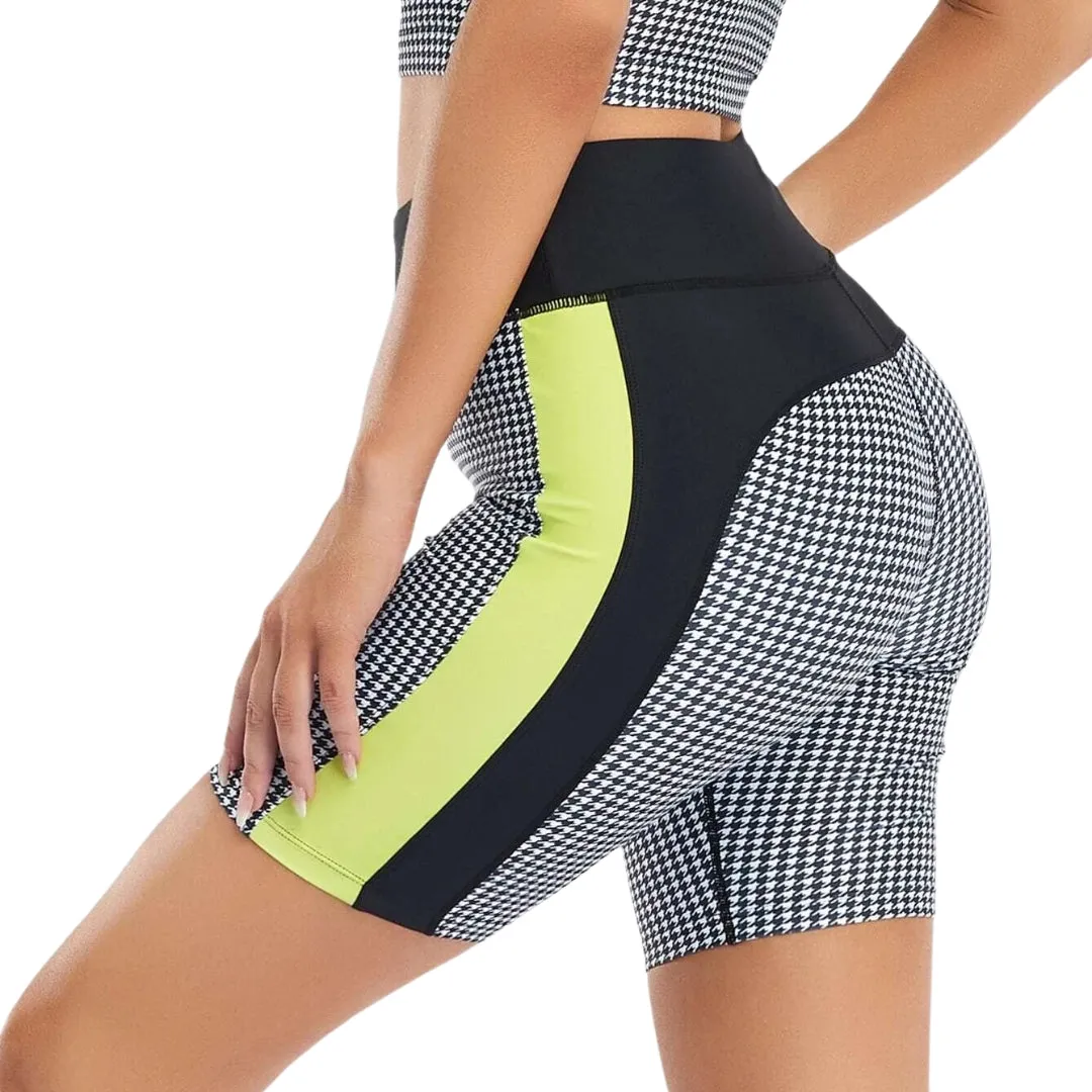 Liliana Side Stripe Workout Shorts