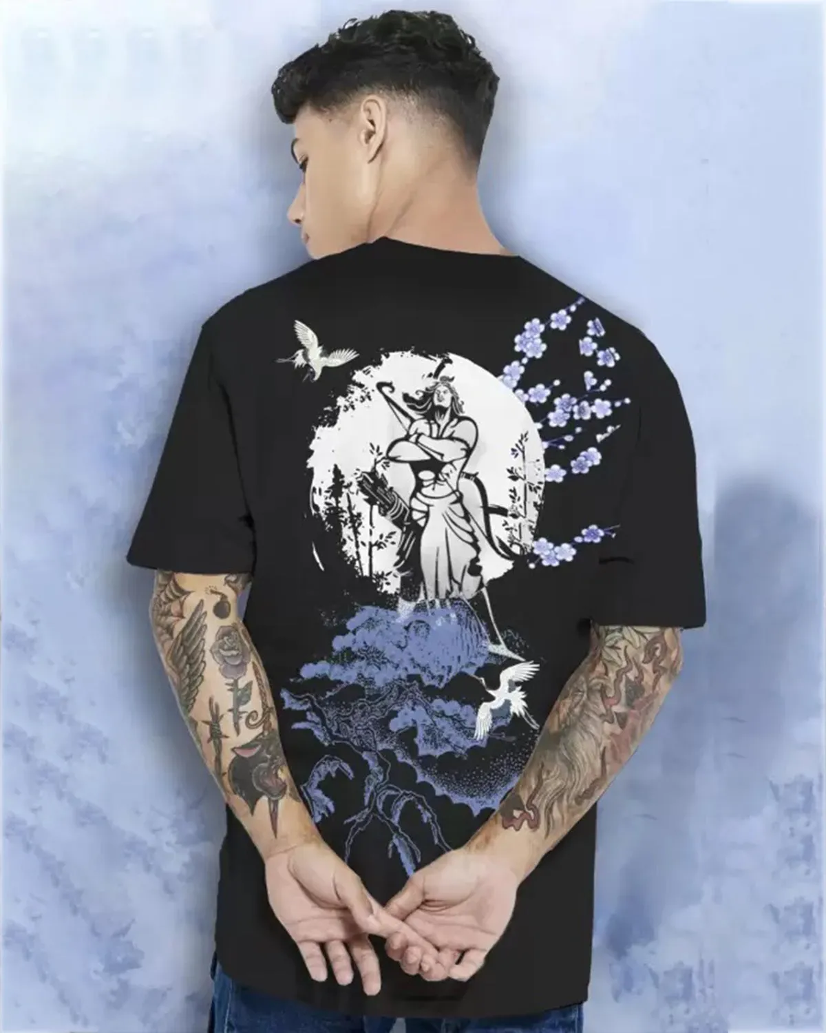 Lord Rama Warrior Oversized T-Shirt