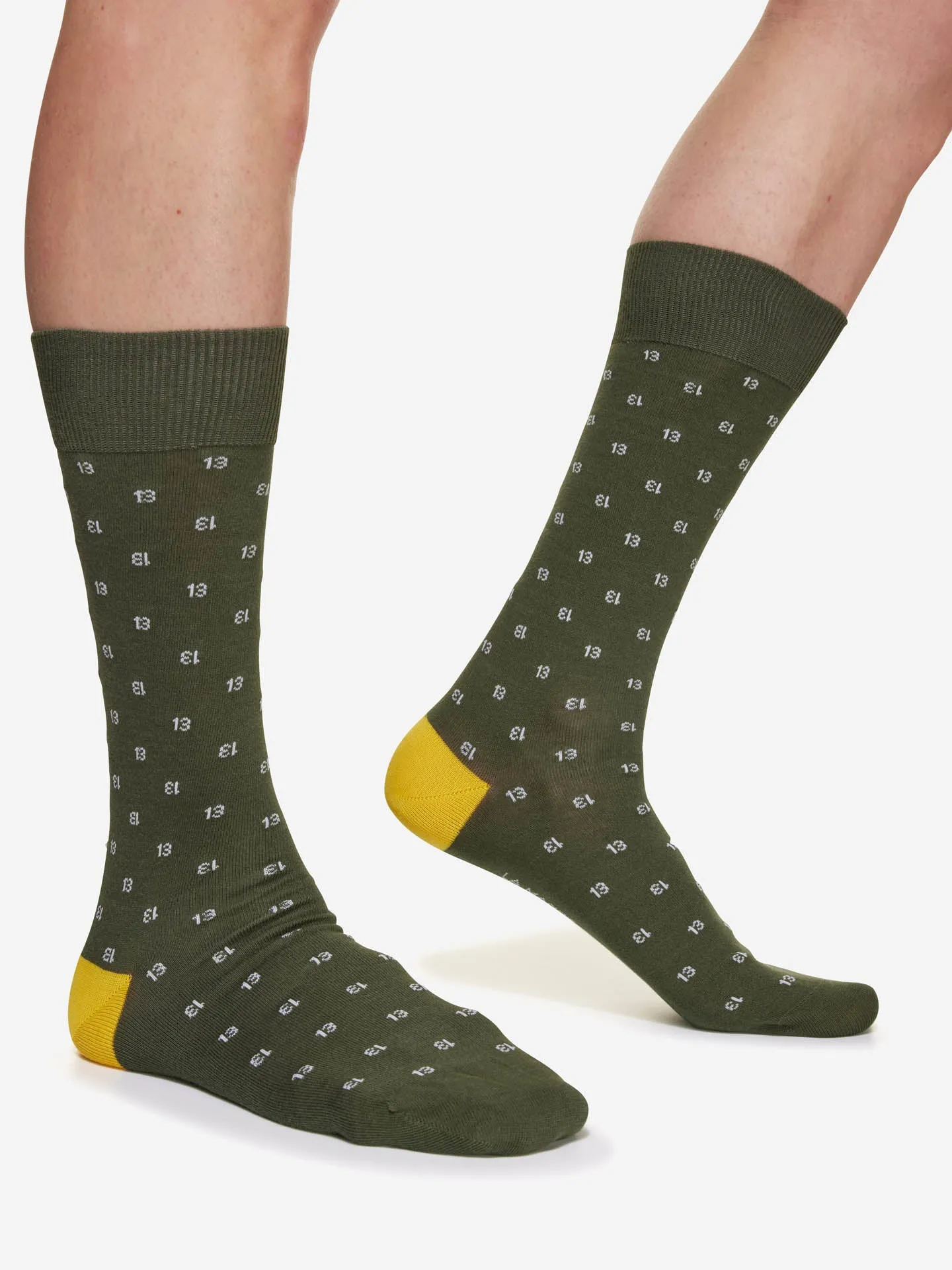 Lucky 13 - Casual Socks - Green