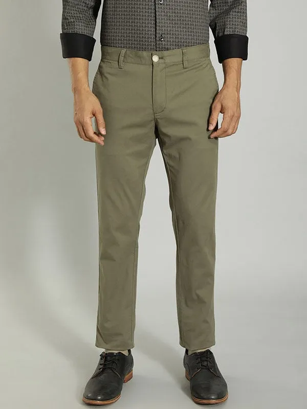 Men Brooklyn Fit Cotton Stretch Trouser