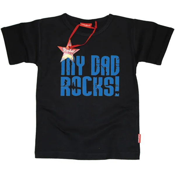 My Dad Rocks Kids T-Shirt