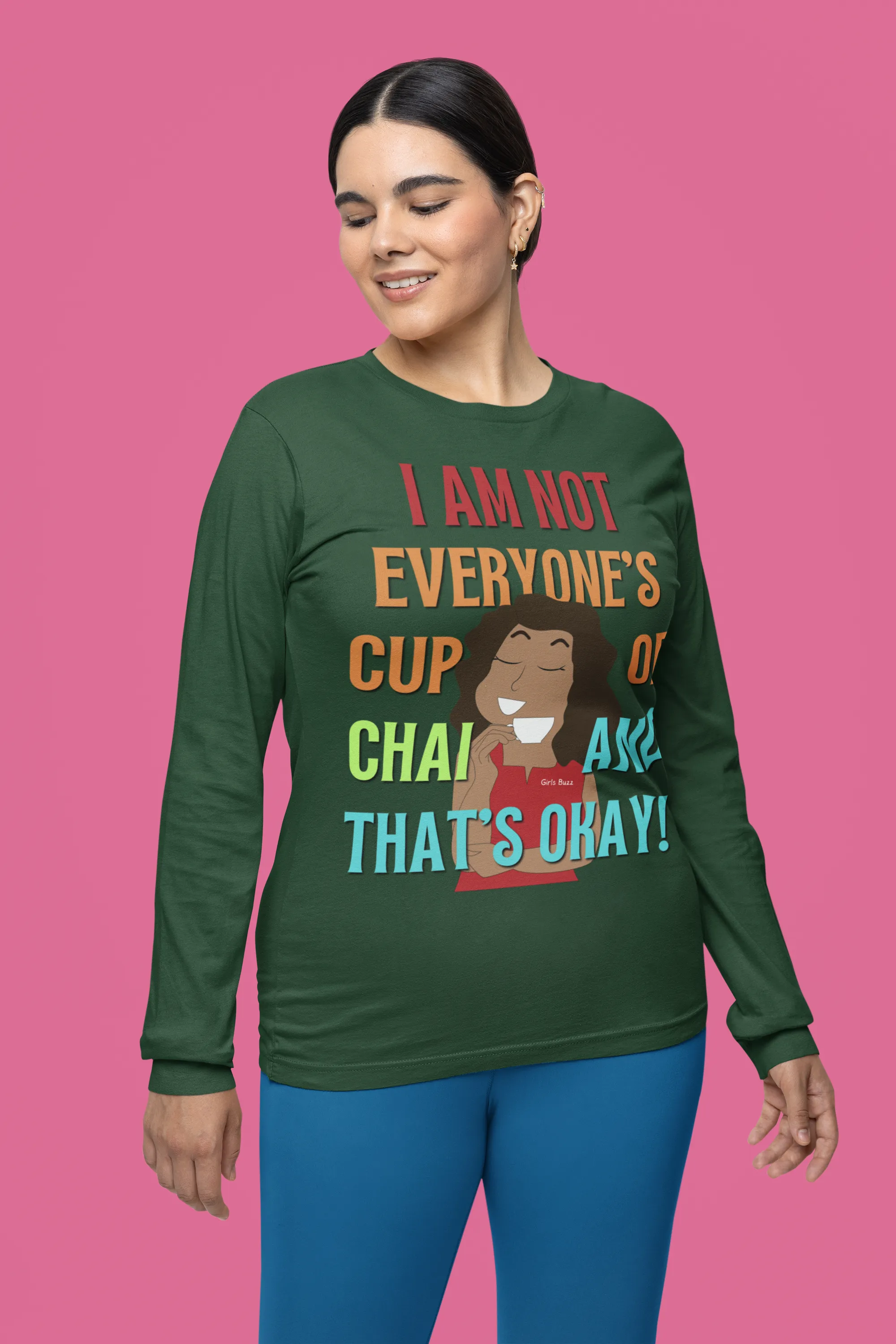 Not Everyone's Cup Of Chai Full Sleeves T-shirt