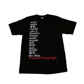 Ongaku Universal Language T-Shirt Black