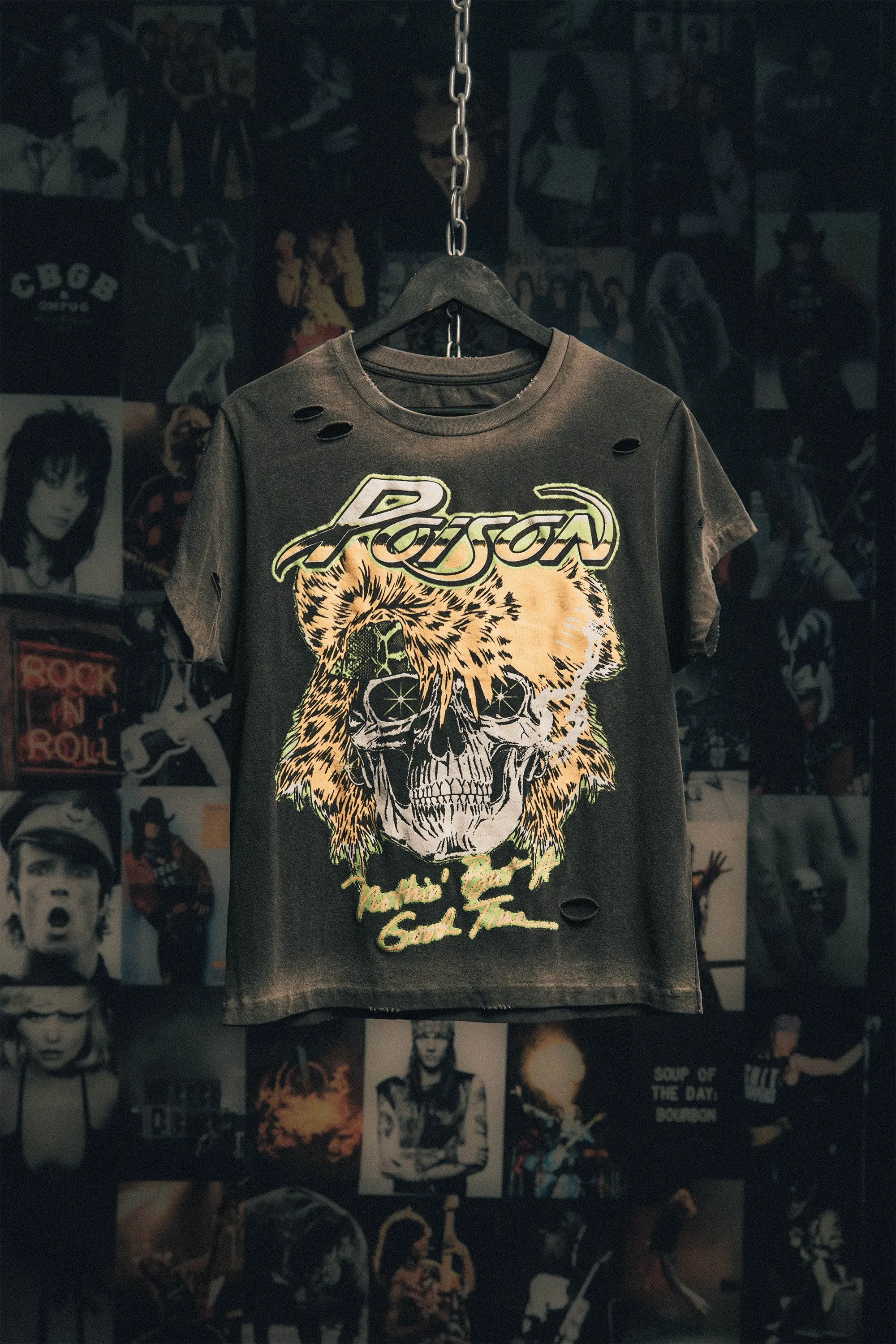 POISON GLAM ROCKER VINTAGE T-SHIRT