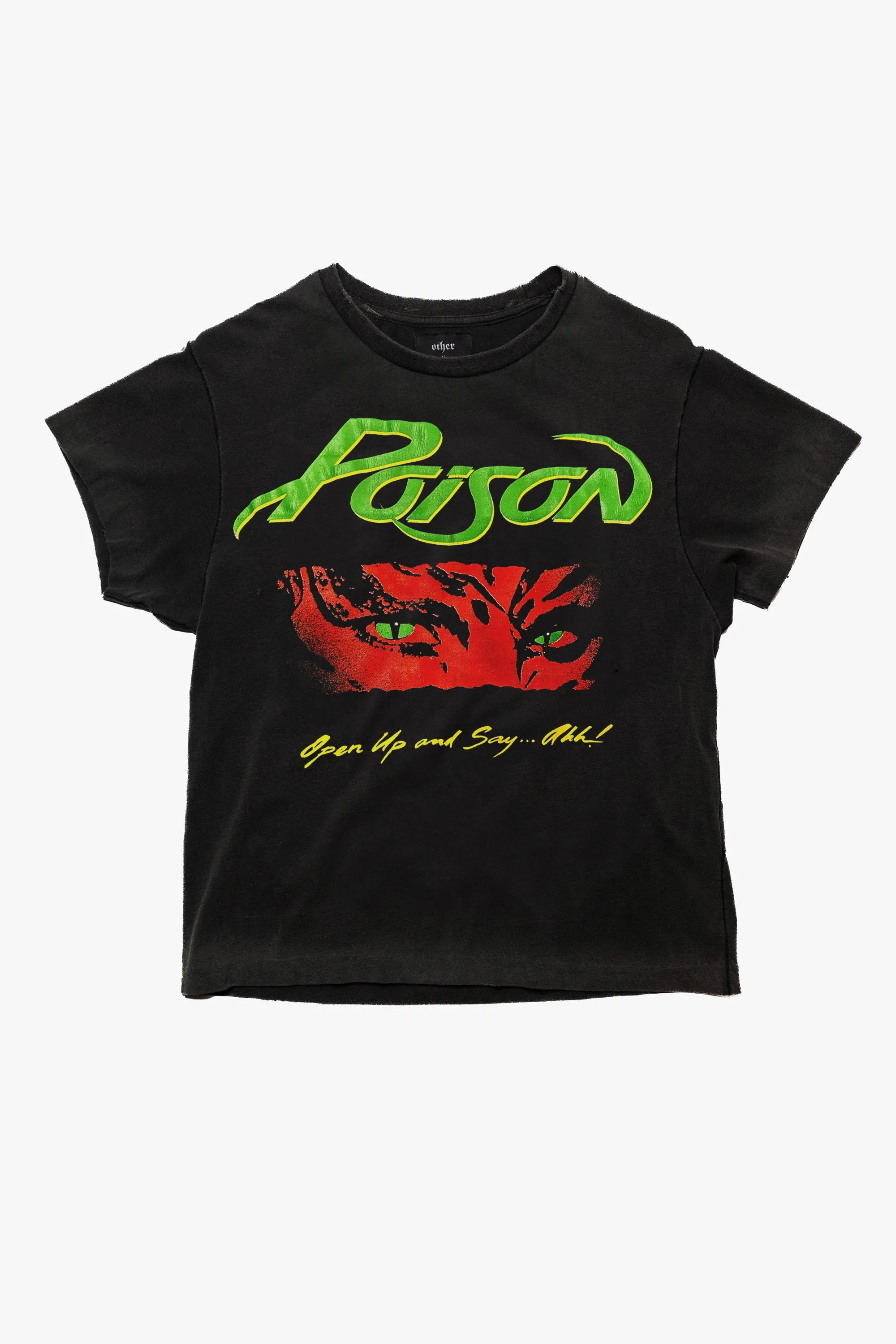 POISON OPEN UP & SAY AHH VINTAGE T-SHIRT