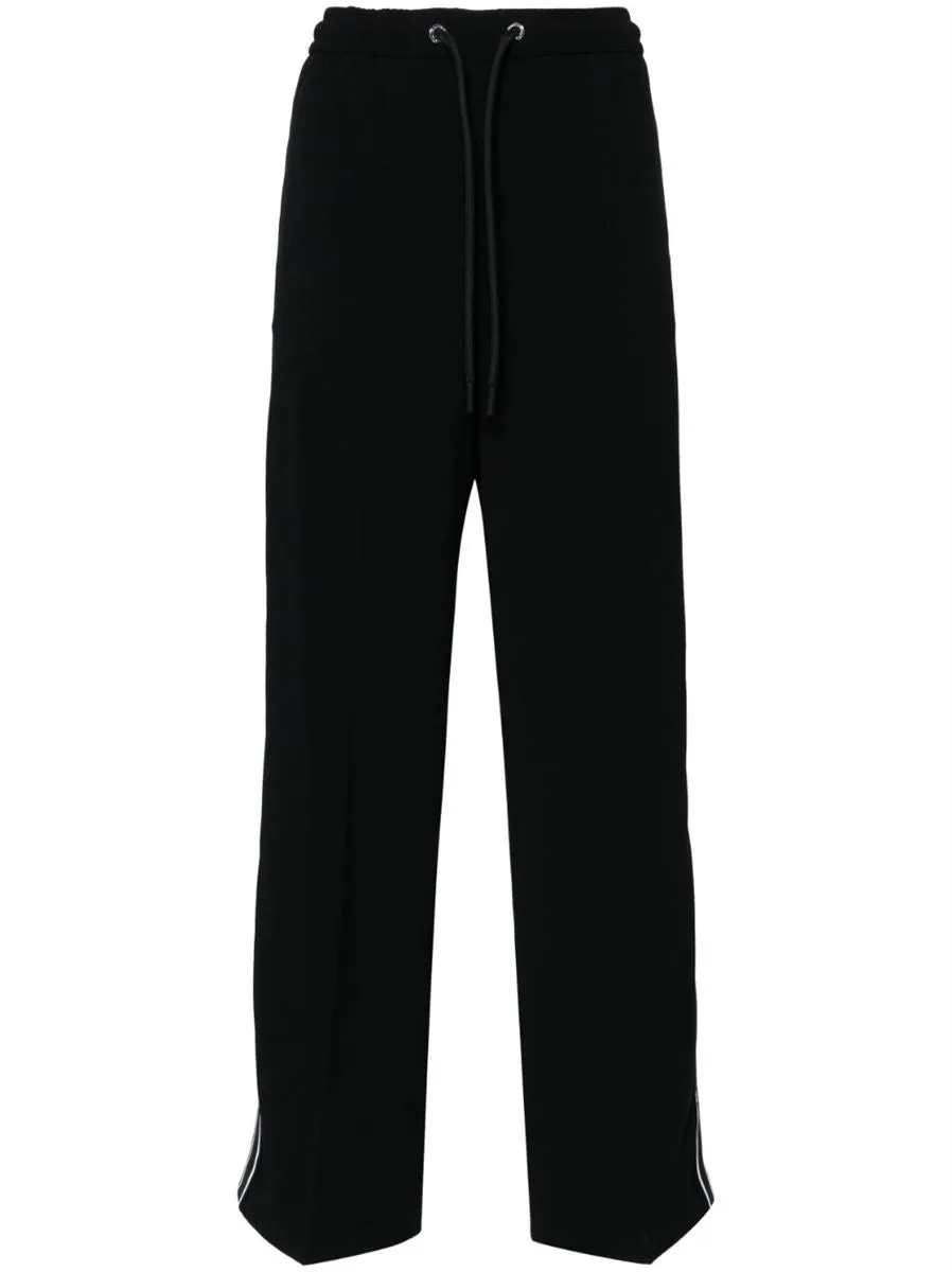 PRESSED-CREASE STRAIGHT-LEG TROUSERS