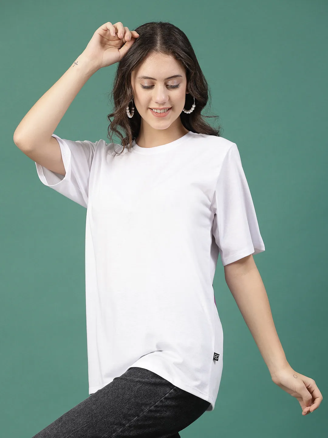 Print Perfection Oversized Jersey T-shirts