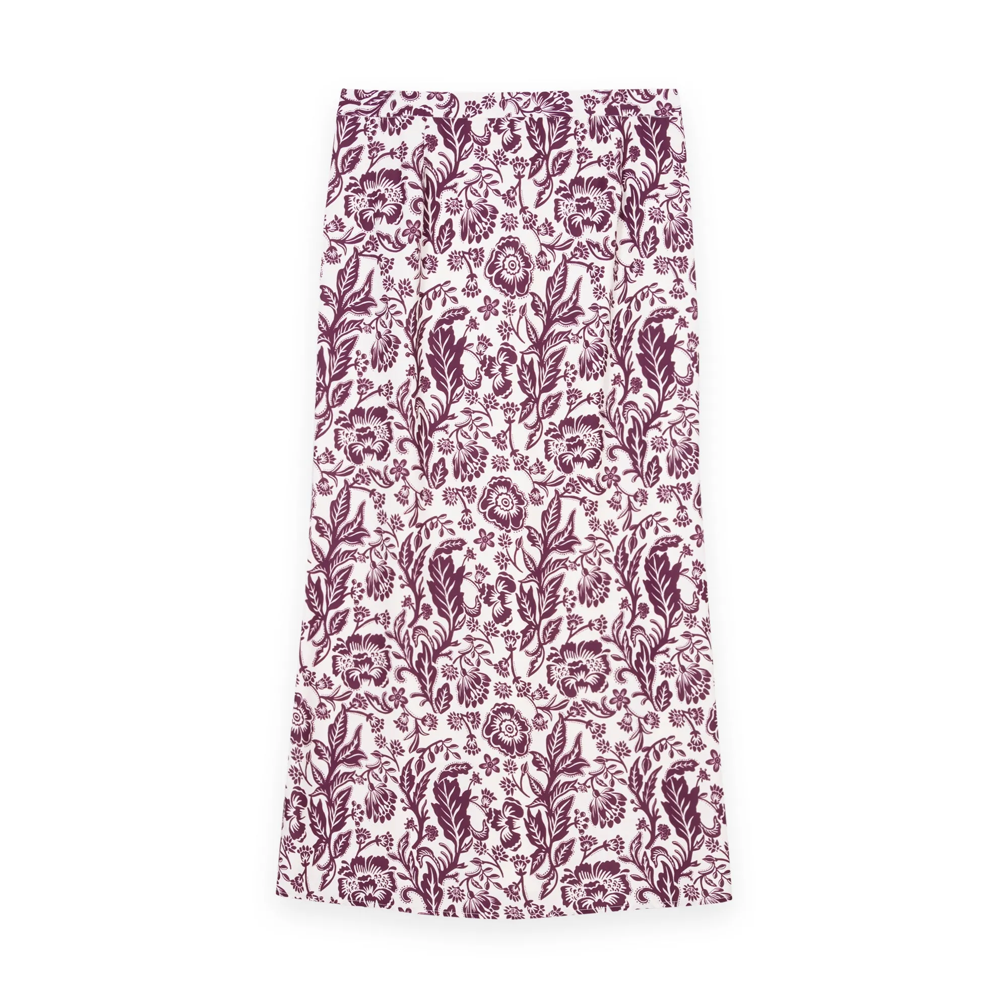 Printed Fit & Flare Skirt