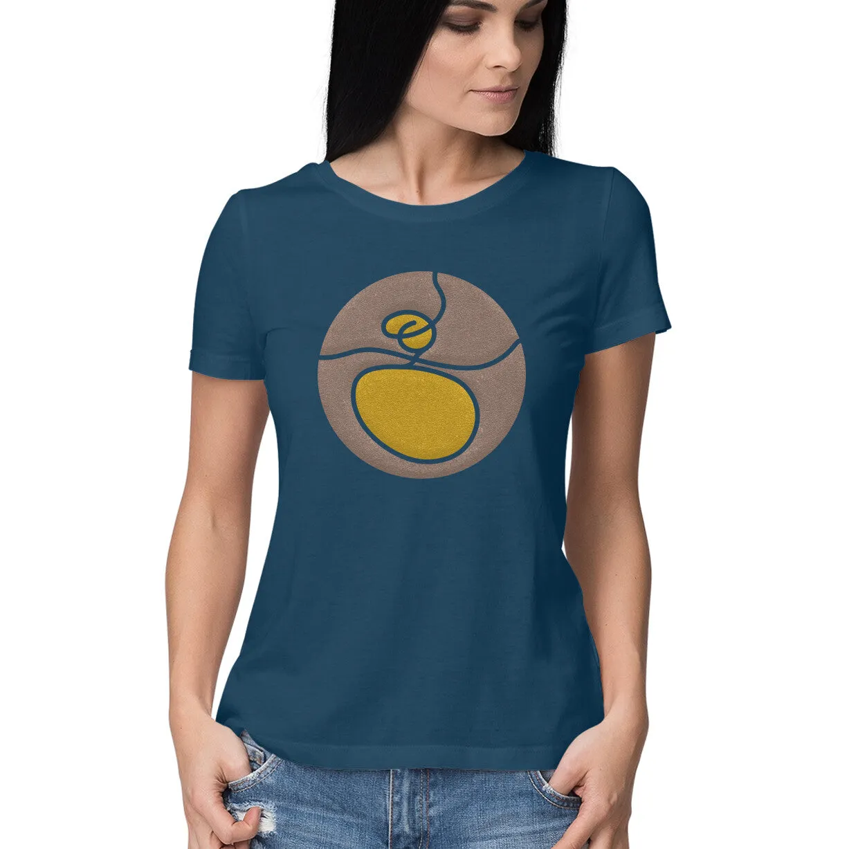 "KA" akshara  - WOMEN'S KANNADA T-SHIRT