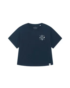 R x R Women Loose T-Shirt - French Navy