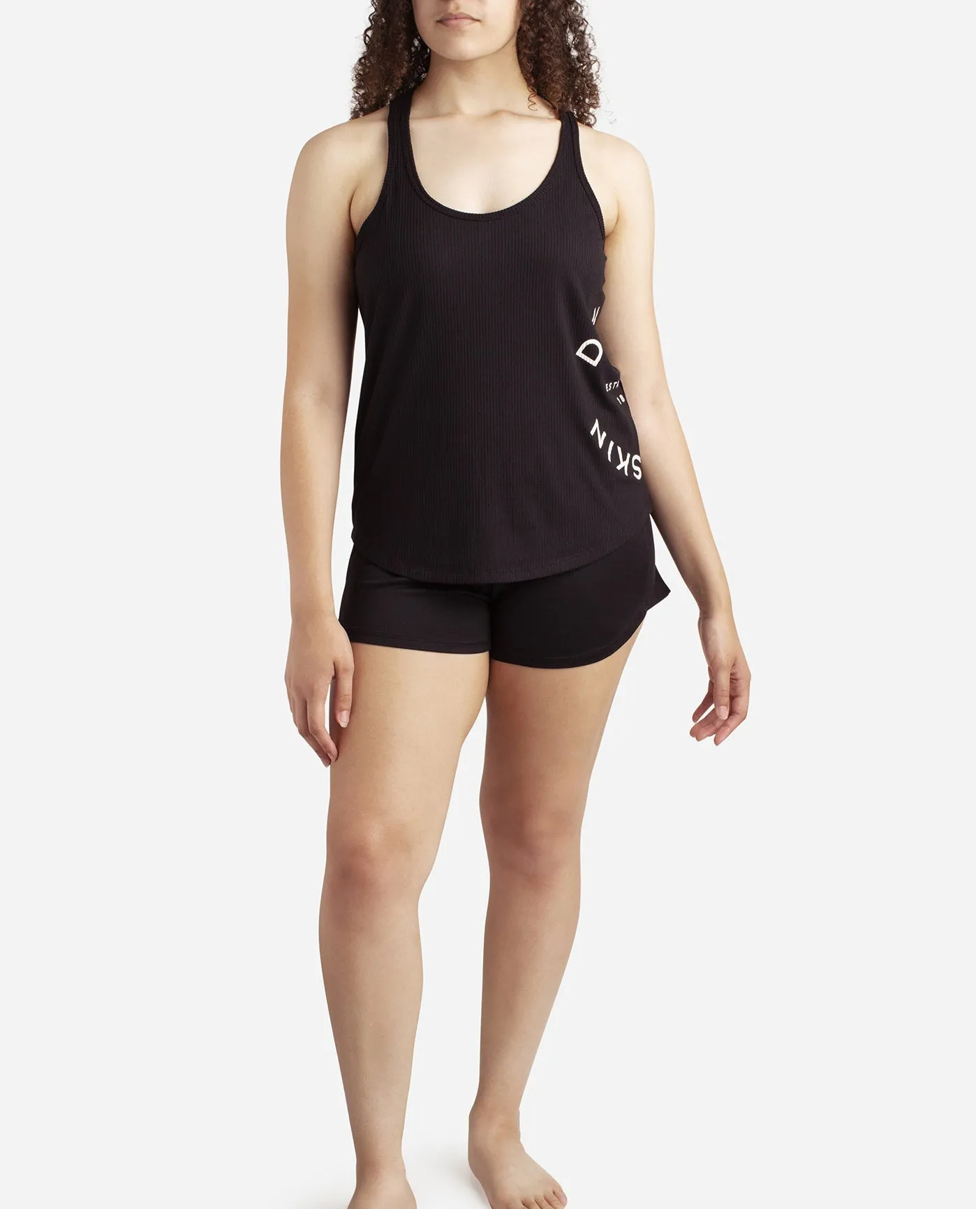 Racerback Tank Sleep Set With Shorts