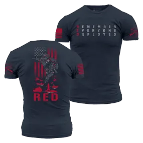 RED Friday T-Shirt - Midnight Navy