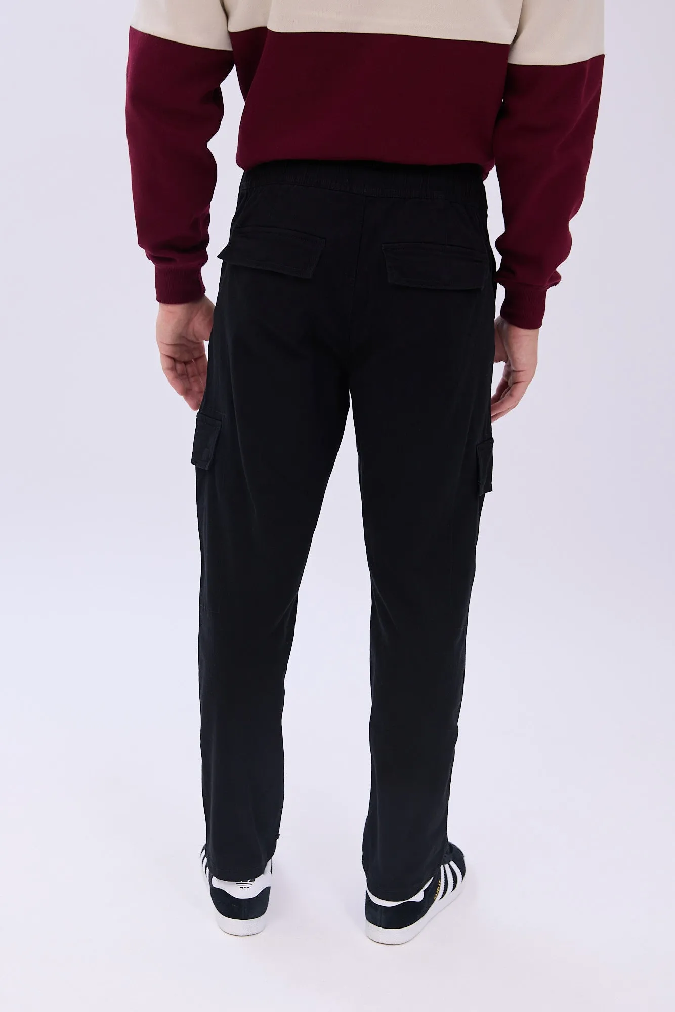 Relaxed Workwear Twill Pants