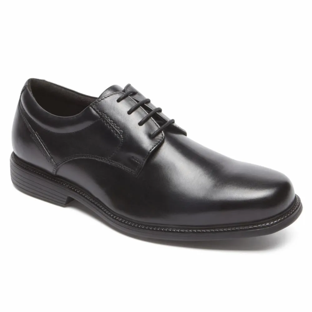 Rockport Men CHARLES ROAD PLAINTOE BLACK