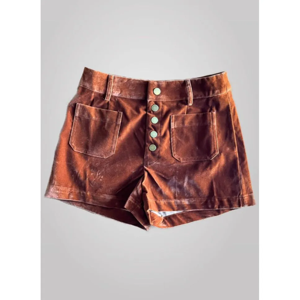 The Chain - Exclusive Moonlight Drive Velvet Ginger - Shorts