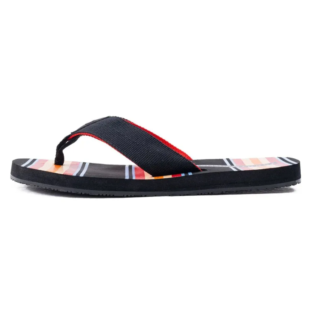 Tommy Hilfiger Flag Logo Flip Flop Men - BLKMLT