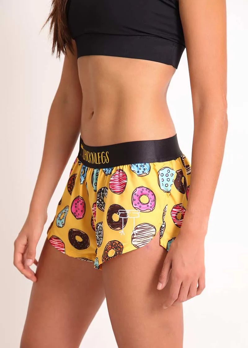 Women's Salty Donuts 1.5" Split Shorts