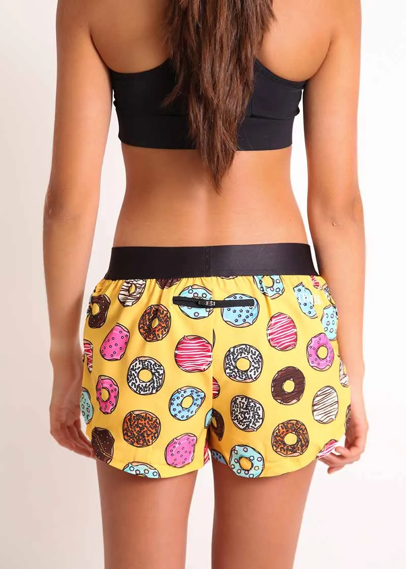 Women's Salty Donuts 1.5" Split Shorts